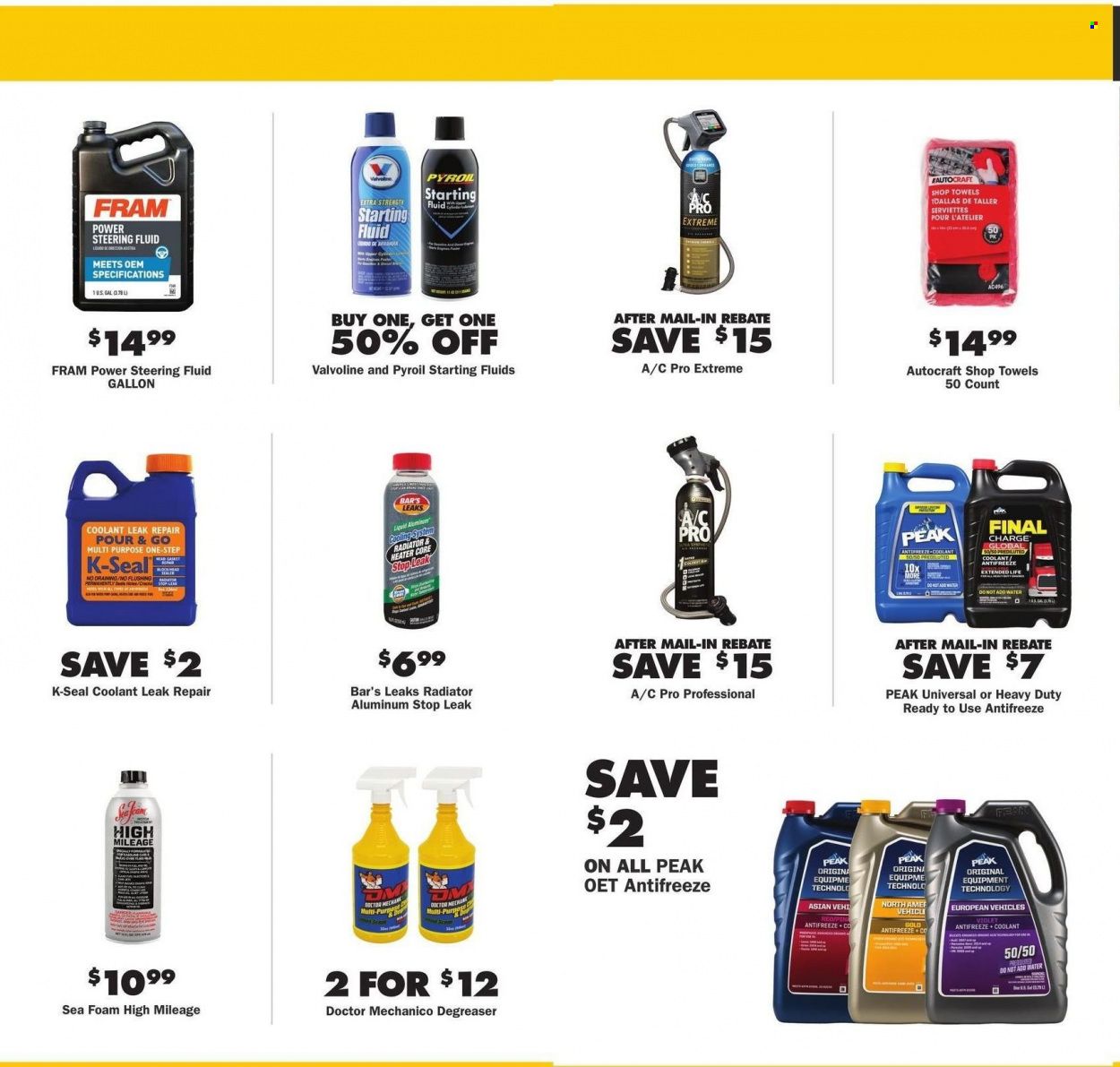 Advance Auto Parts Weekly Ad Flyer May 26 to June 2