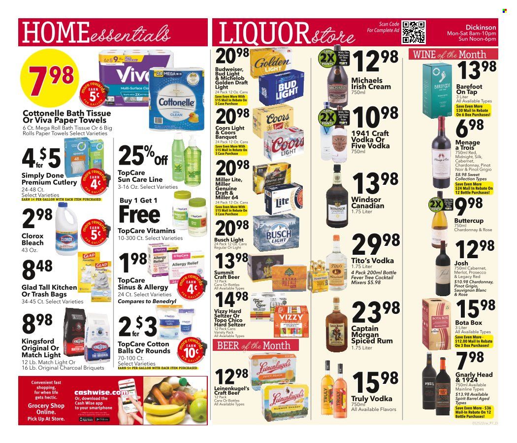 Cash Wise (MN, ND) Weekly Ad Flyer May 26 to June 2