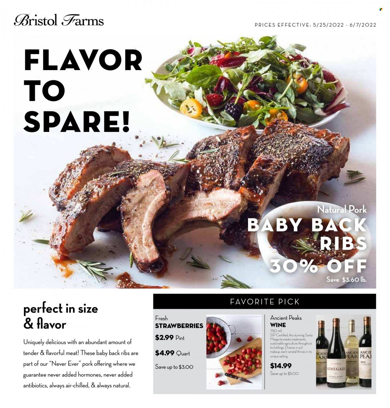 Bristol Farms (CA) Weekly Ad Flyer May 26 to June 2