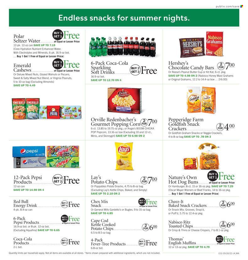 Publix (AL, FL, GA, NC, SC, TN) Weekly Ad Flyer May 26 to June 2