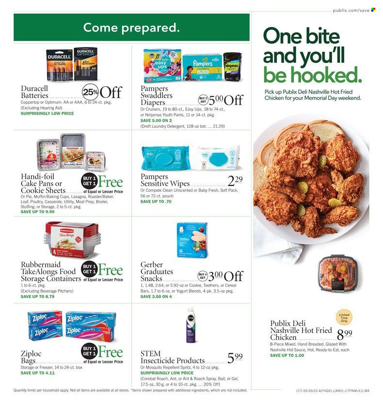 Publix (AL, FL, GA, NC, SC, TN) Weekly Ad Flyer May 26 to June 2