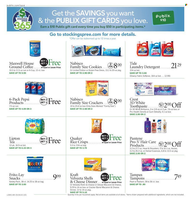 Publix (AL, FL, GA, NC, SC, TN) Weekly Ad Flyer May 26 to June 2