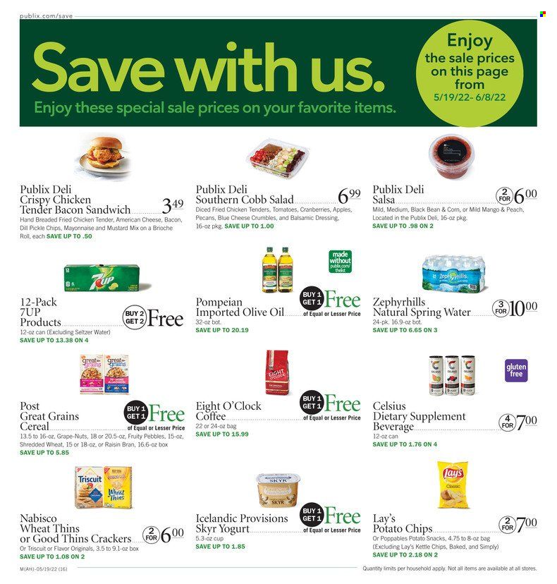 Publix (AL, FL, GA, NC, SC, TN) Weekly Ad Flyer May 26 to June 2
