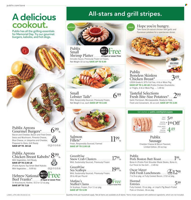 Publix (AL, FL, GA, NC, SC, TN) Weekly Ad Flyer May 26 to June 2