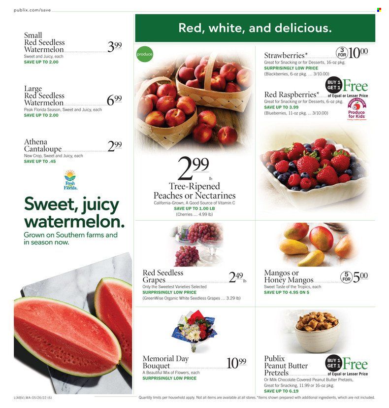 Publix (AL, FL, GA, NC, SC, TN) Weekly Ad Flyer May 26 to June 2