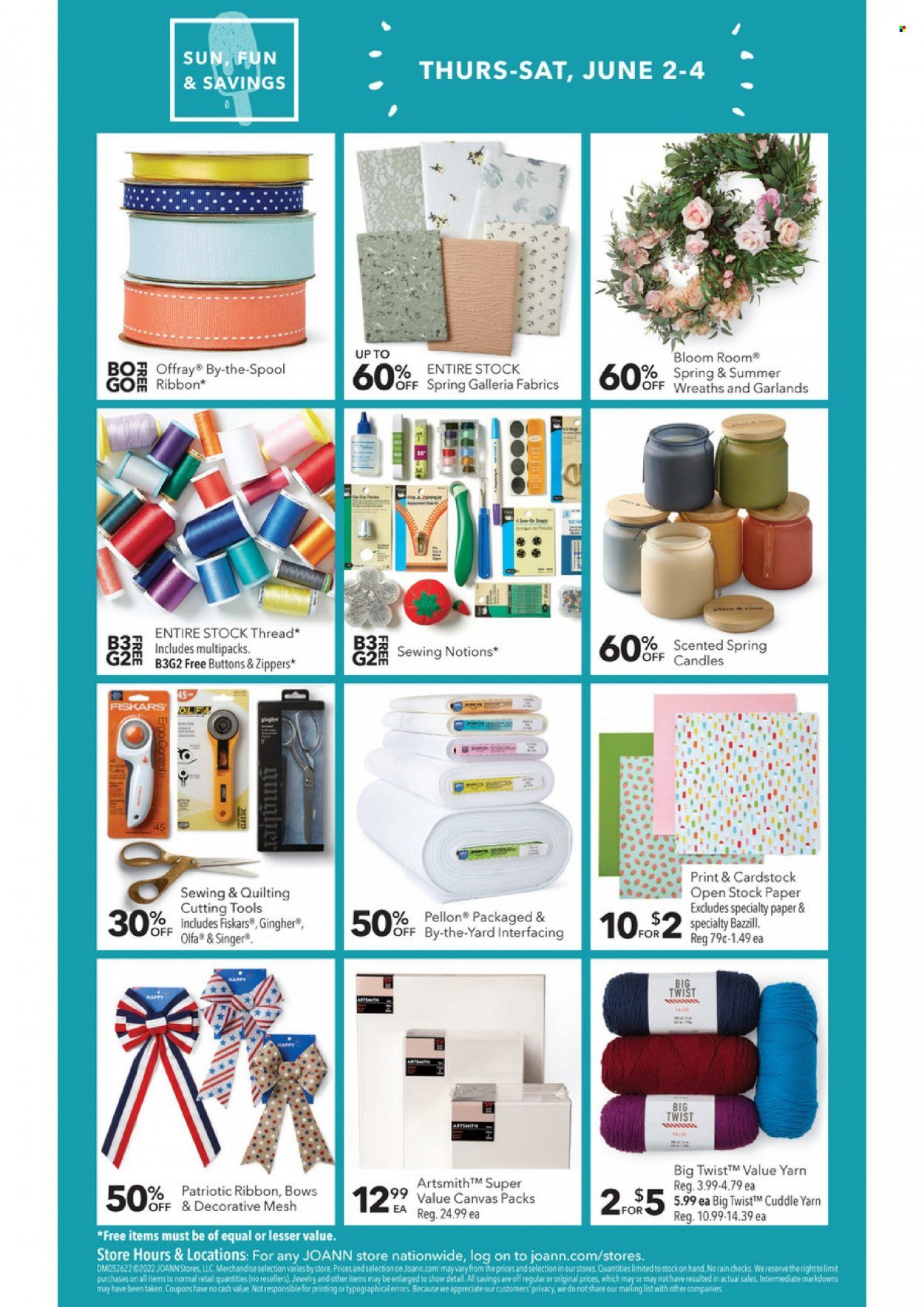 JOANN Weekly Ad Flyer May 26 to June 2