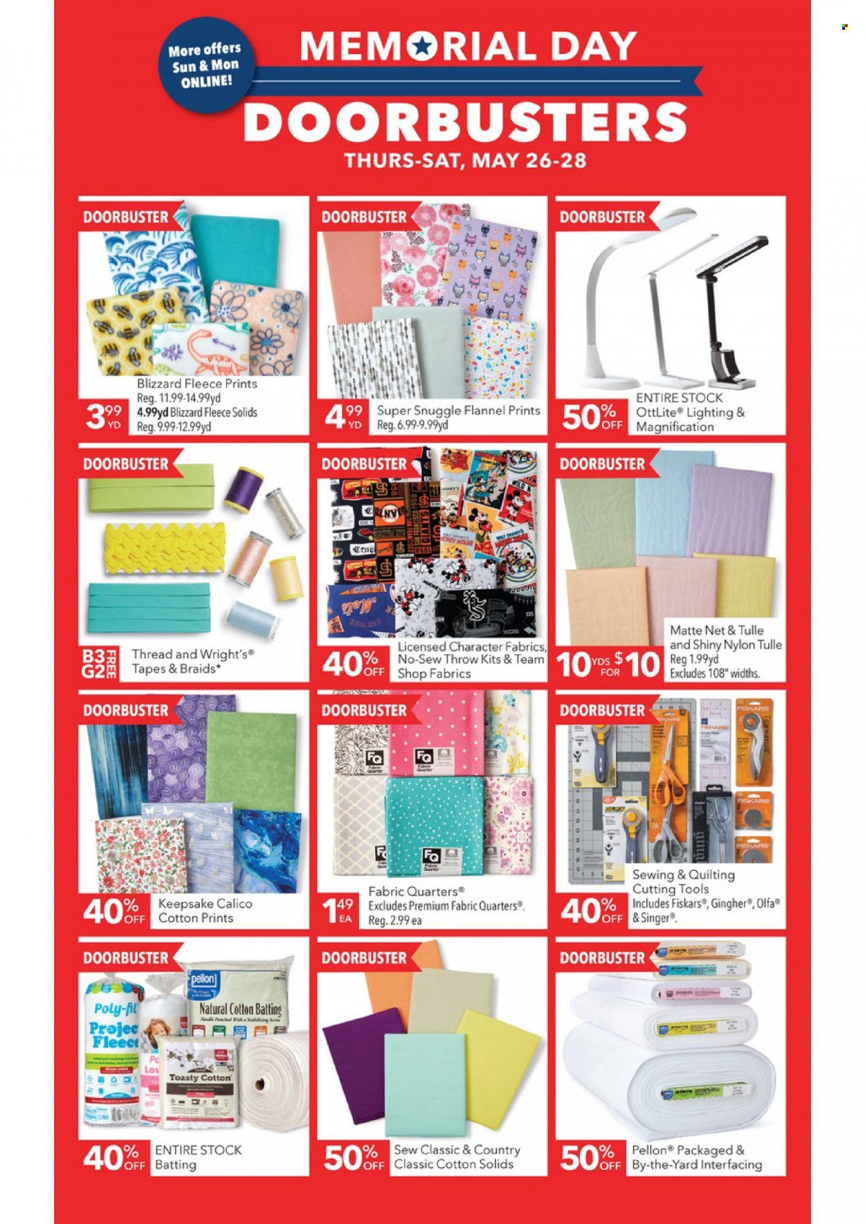 JOANN Weekly Ad Flyer May 26 to June 2