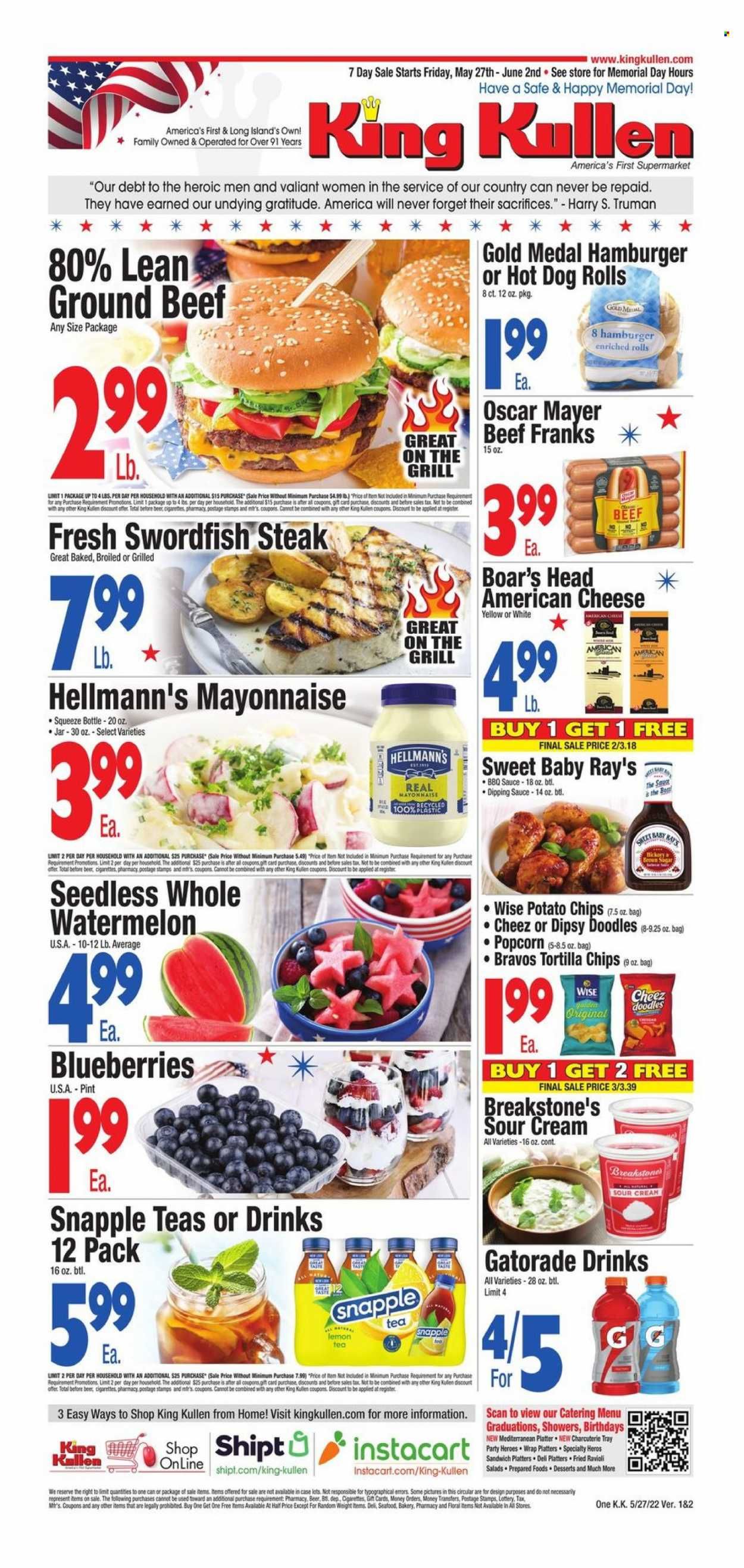King Kullen (NY) Weekly Ad Flyer May 27 to June 3
