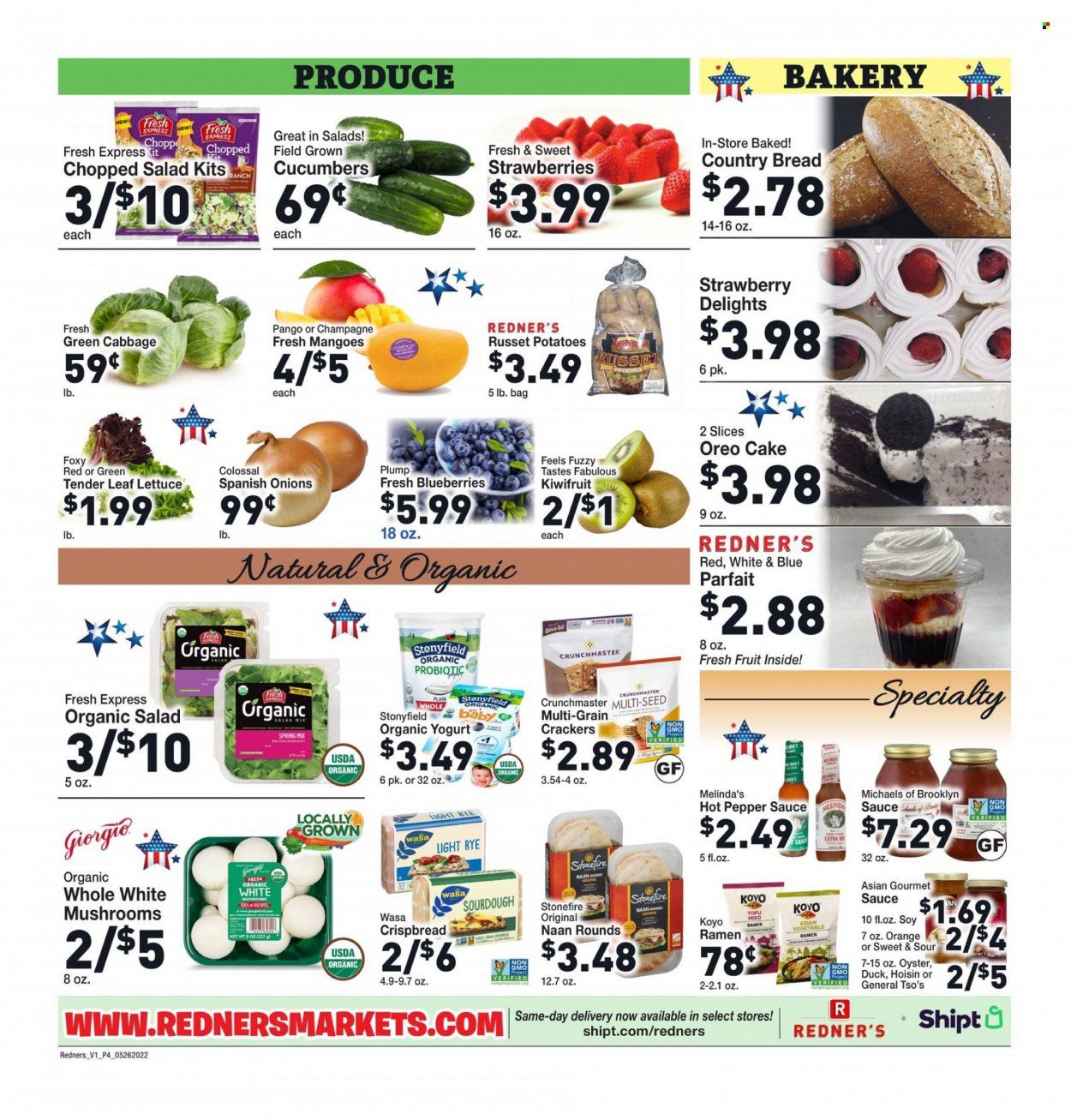 Redner's Markets (DE, MD, PA) Weekly Ad Flyer May 27 to June 3