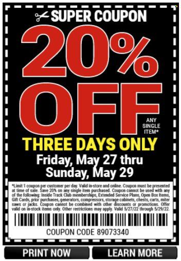 Harbor Freight Weekly Ad Flyer May 27 to June 3