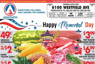 Associated Supermarkets (NY) Weekly Ad Flyer May 27 to June 3