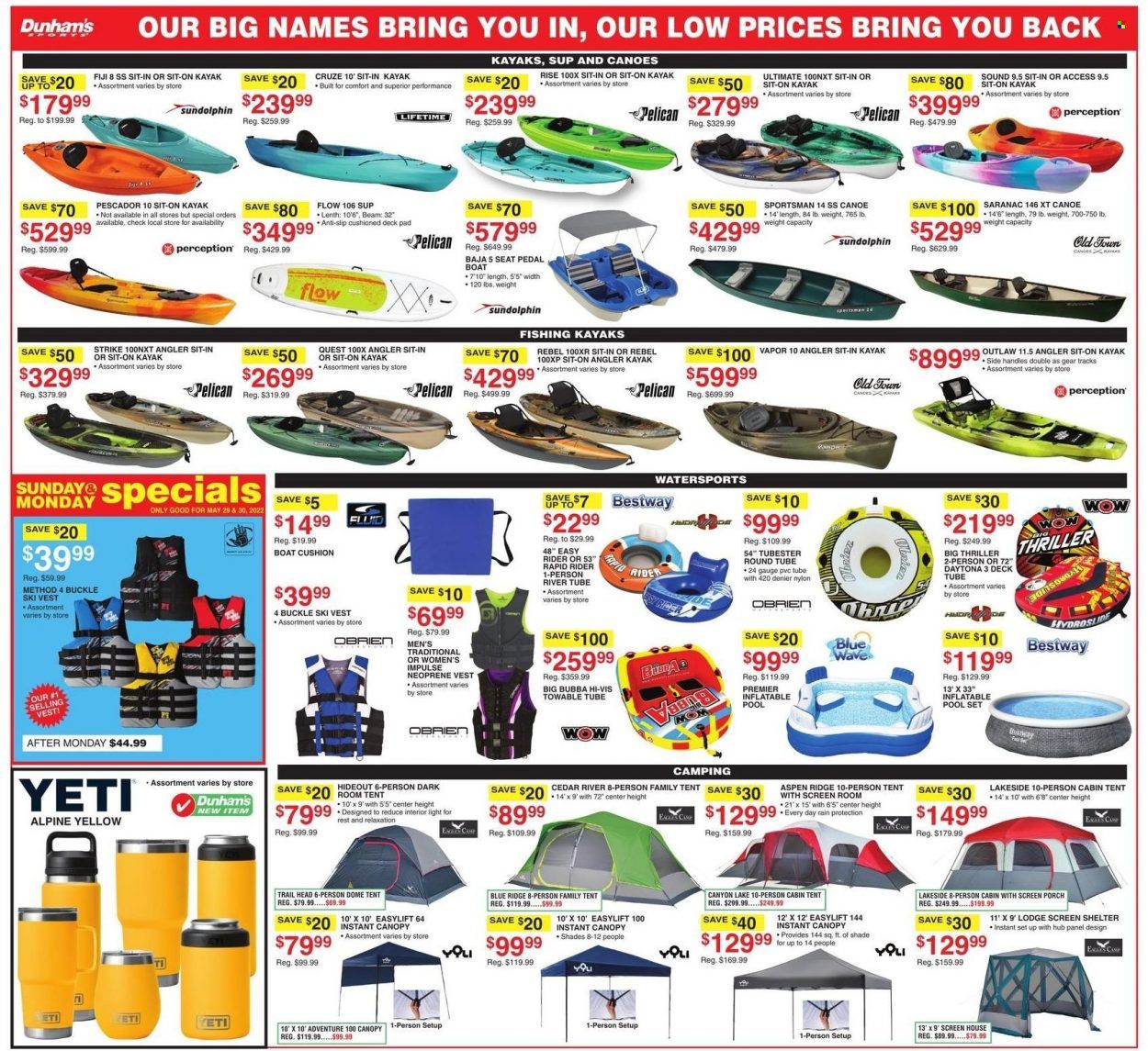 Dunham's Sports Weekly Ad Flyer May 27 to June 3