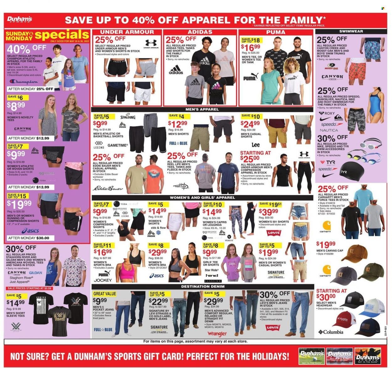 Dunham's Sports Weekly Ad Flyer May 27 to June 3