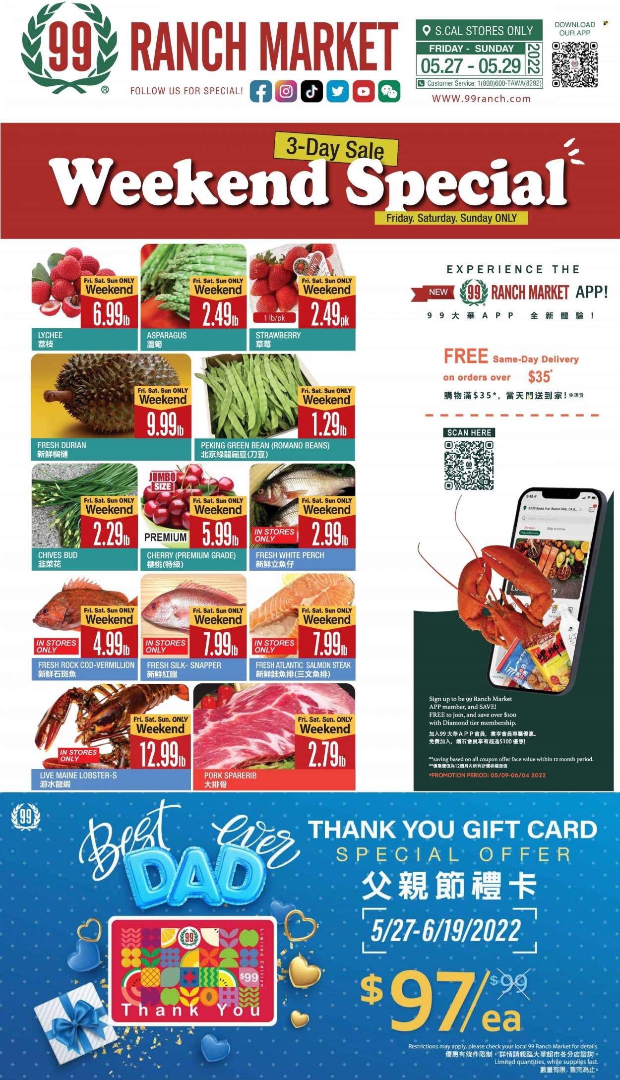 99 Ranch Market (CA) Weekly Ad Flyer May 29 to June 5