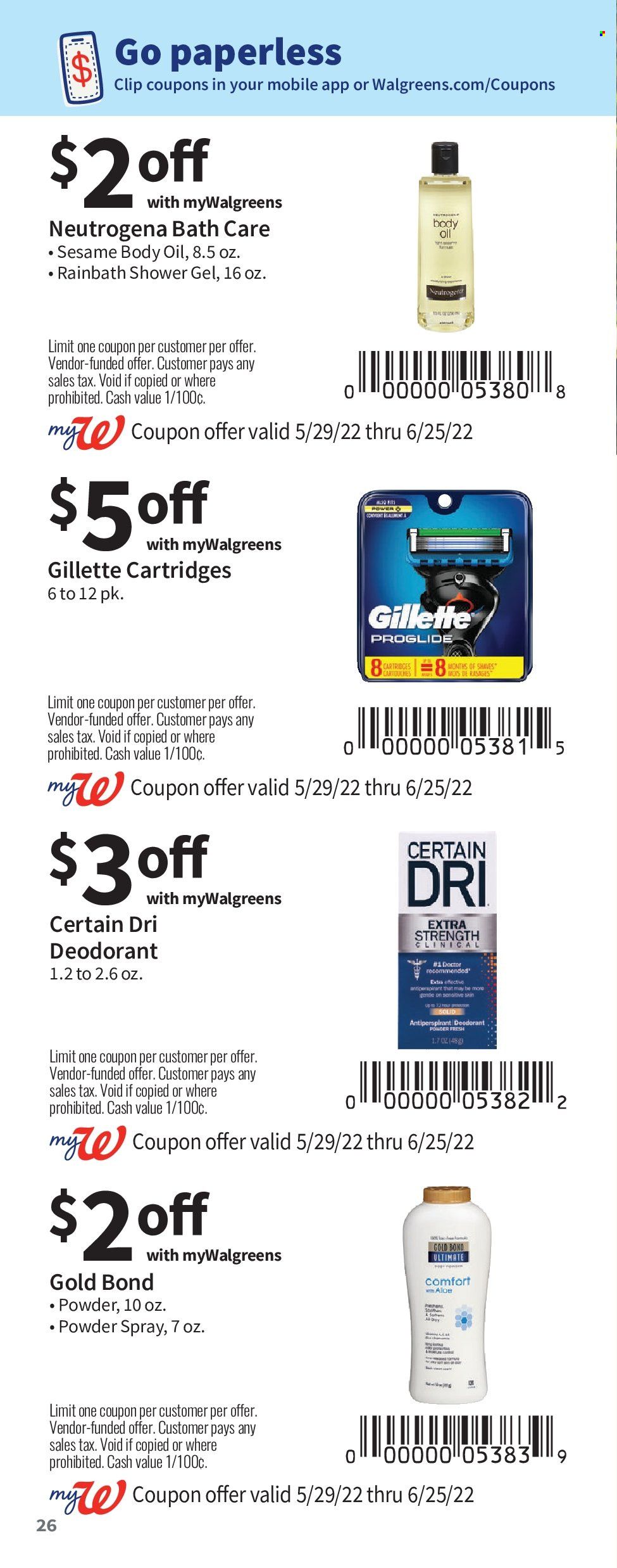 Walgreens Weekly Ad Flyer May 29 to June 5