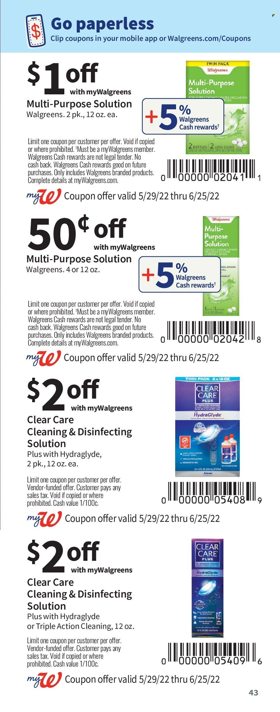 Walgreens Weekly Ad Flyer May 29 to June 5