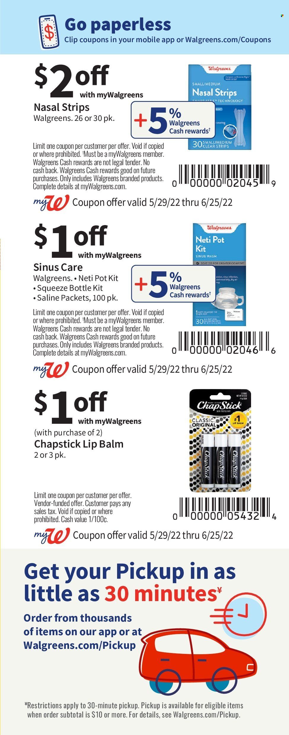 Walgreens Weekly Ad Flyer May 29 to June 5