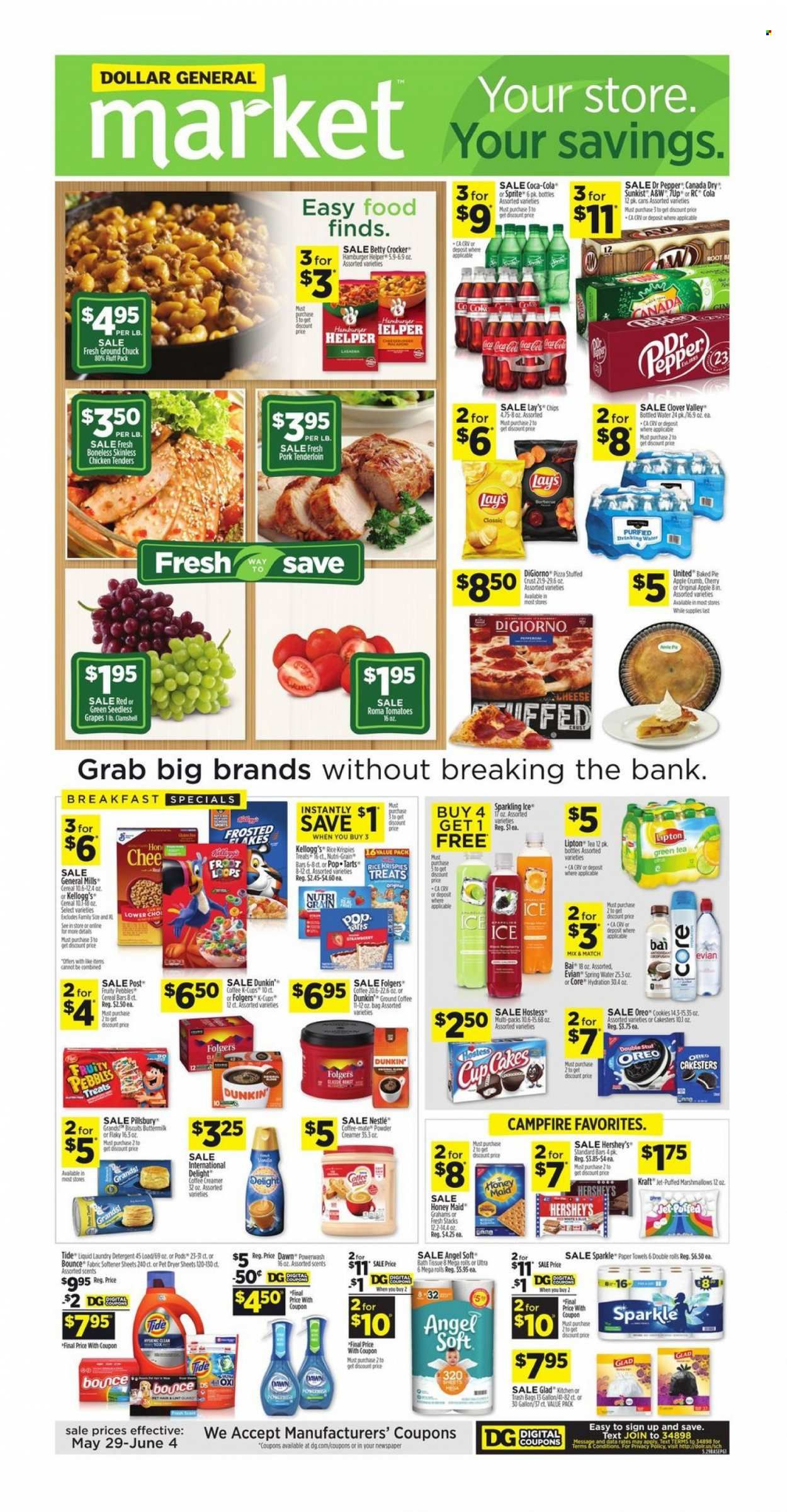 Dollar General (AL, GA, KY, LA, TN) Weekly Ad Flyer May 30 to June 6