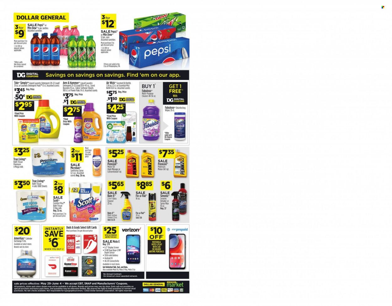 Dollar General Weekly Ad Flyer May 30 to June 6