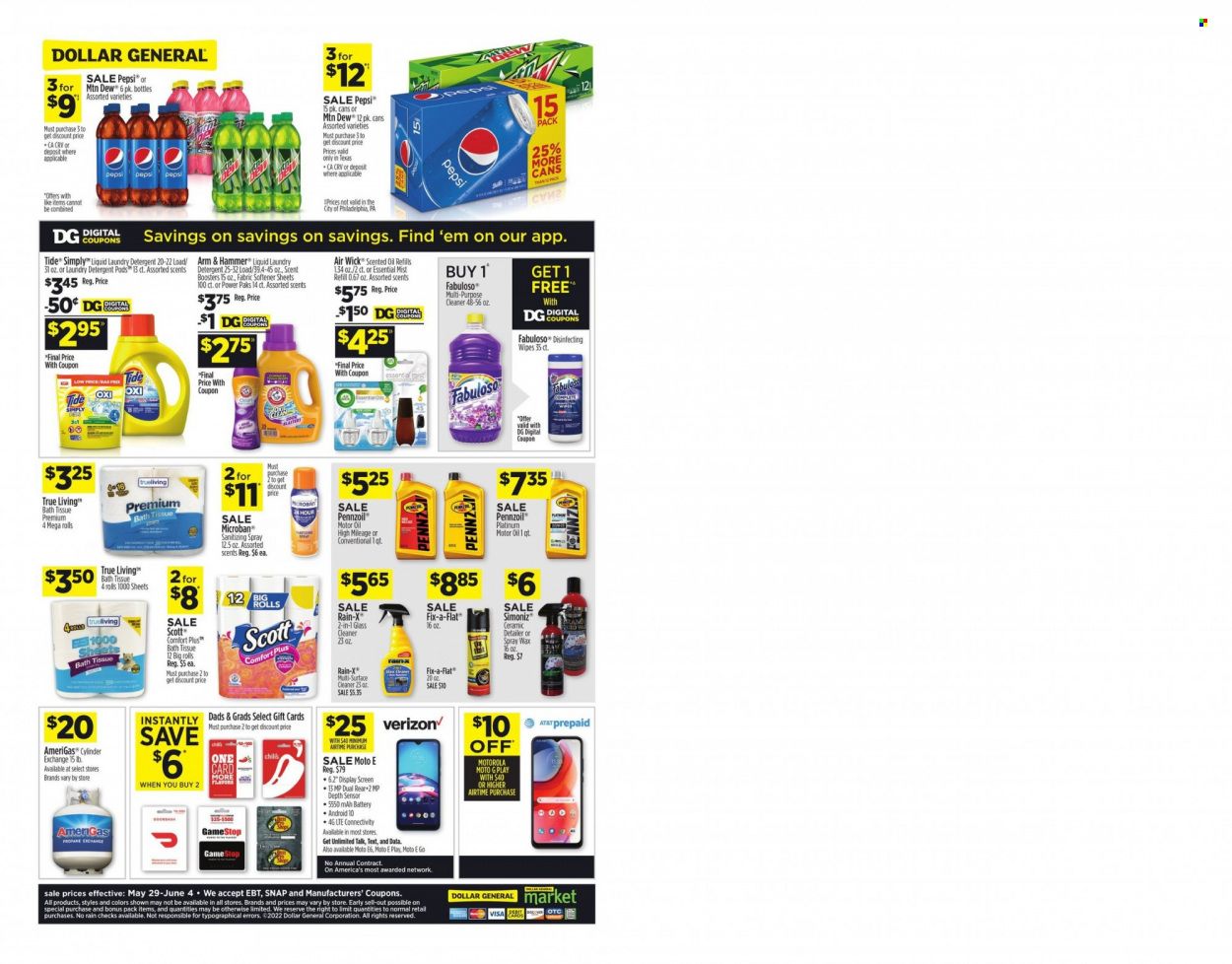 Dollar General (TX) Weekly Ad Flyer May 30 to June 6