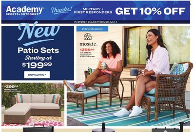 Academy Sports (AL, AR, GA, LA, MO, NC, SC, TN, TX) Weekly Ad Flyer May 30 to June 6