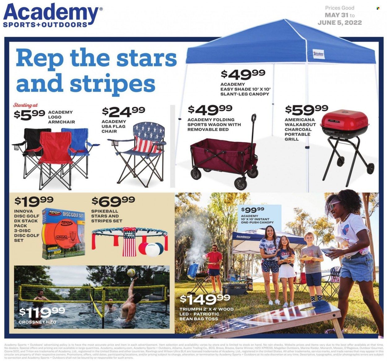 Academy Sports (AL, AR, GA, LA, MO, NC, SC, TN, TX) Weekly Ad Flyer May 31 to June 7