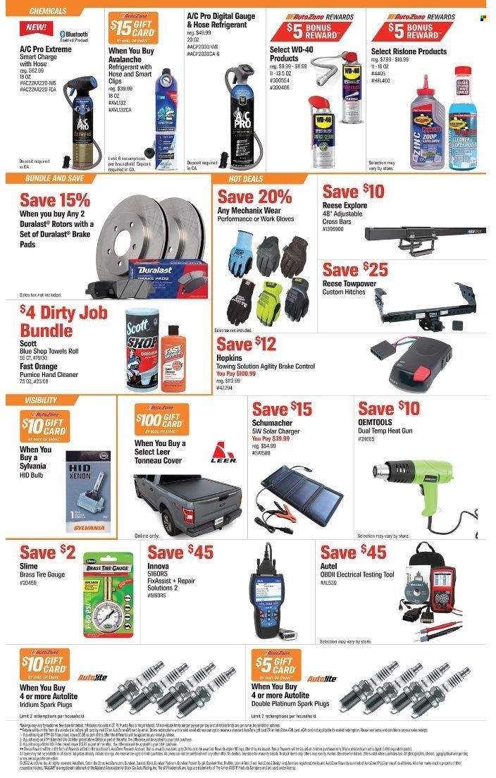 Autozone Weekly Ad Flyer May 31 to June 7