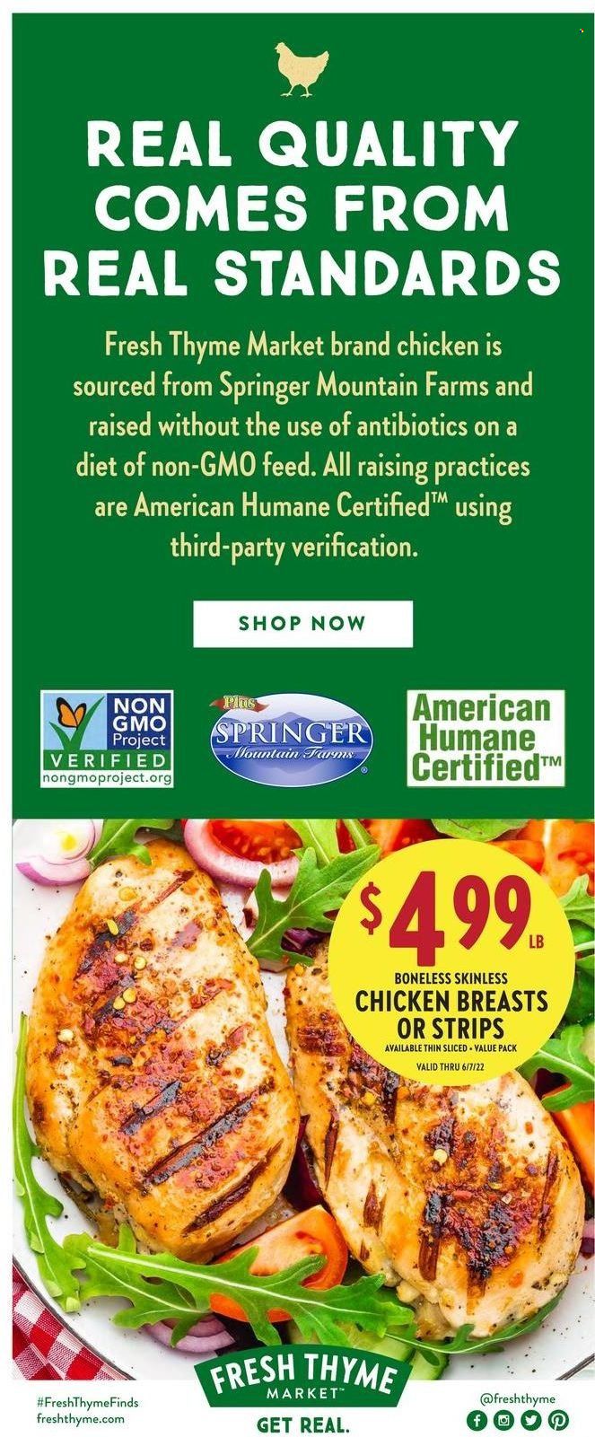 Fresh Thyme Weekly Ad Flyer May 31 to June 7