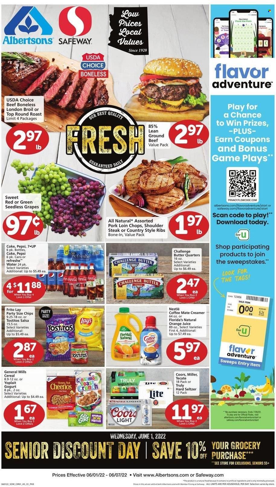 Safeway (AZ, CO, ID, MT, NE, NM) Weekly Ad Flyer May 31 to June 7