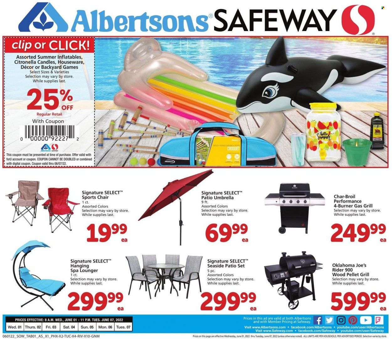 Safeway (AZ, CO, ID, MT, NE, NM) Weekly Ad Flyer May 31 to June 7