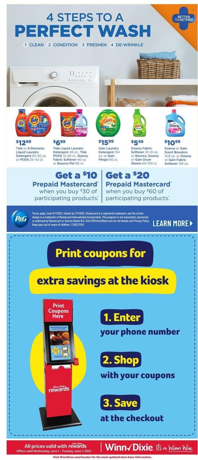 Winn Dixie (AL, FL, GA, LA) Weekly Ad Flyer June 1 to June 8