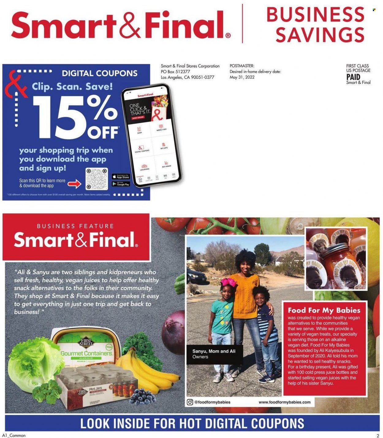 Smart & Final (AZ, CA) Weekly Ad Flyer June 1 to June 8