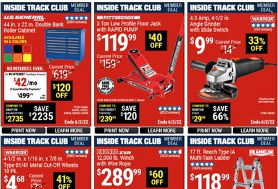 Harbor Freight Weekly Ad Flyer June 1 to June 8