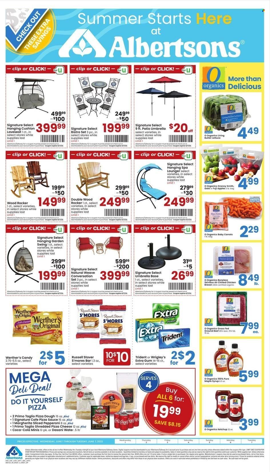 Albertsons (CA, ID, LA, MT, OR, TX, WA) Weekly Ad Flyer June 1 to June 8