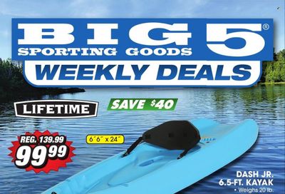 Big 5 (AZ, CA, CO, ID, NM, OR, UT, WA) Weekly Ad Flyer June 1 to June 8