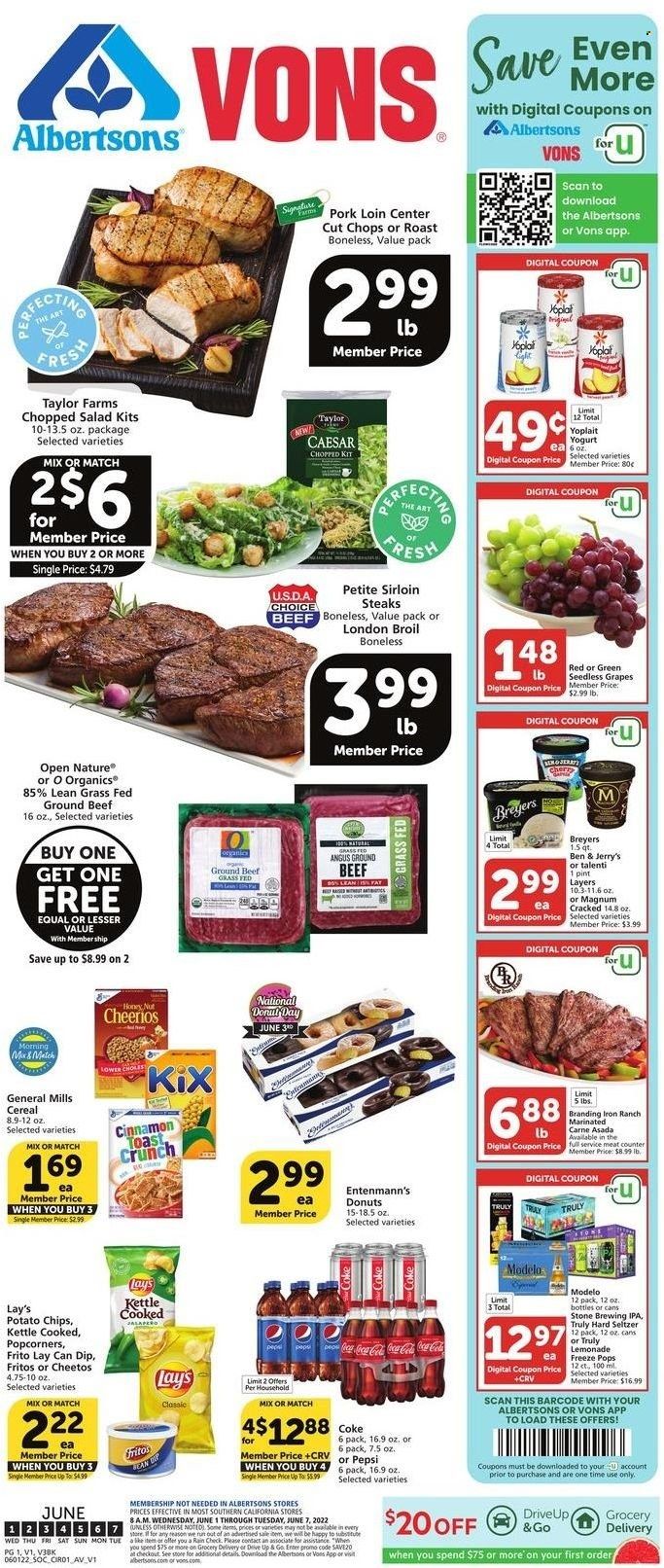 Vons (CA) Weekly Ad Flyer June 1 to June 8