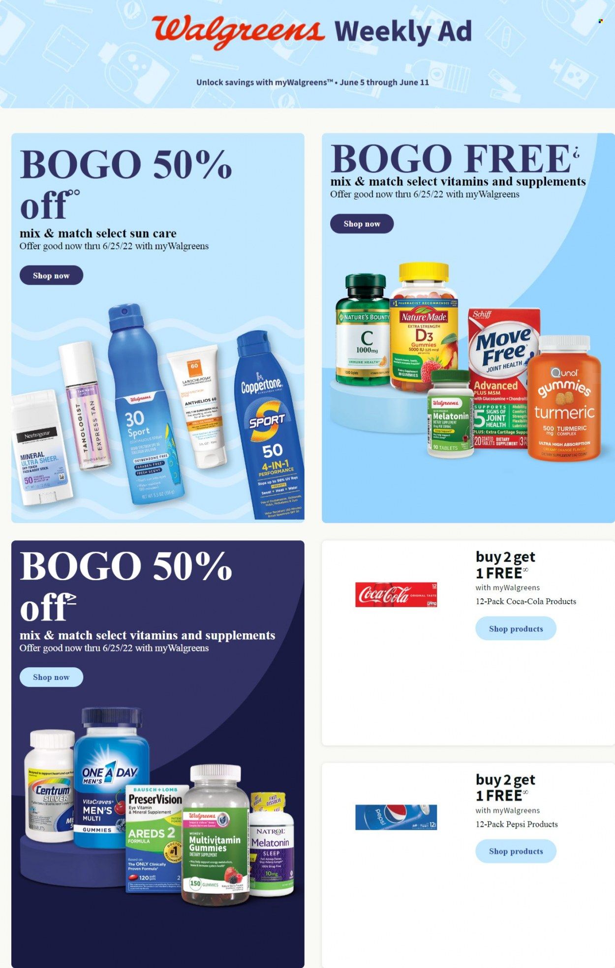 Walgreens Weekly Ad Flyer June 1 to June 8