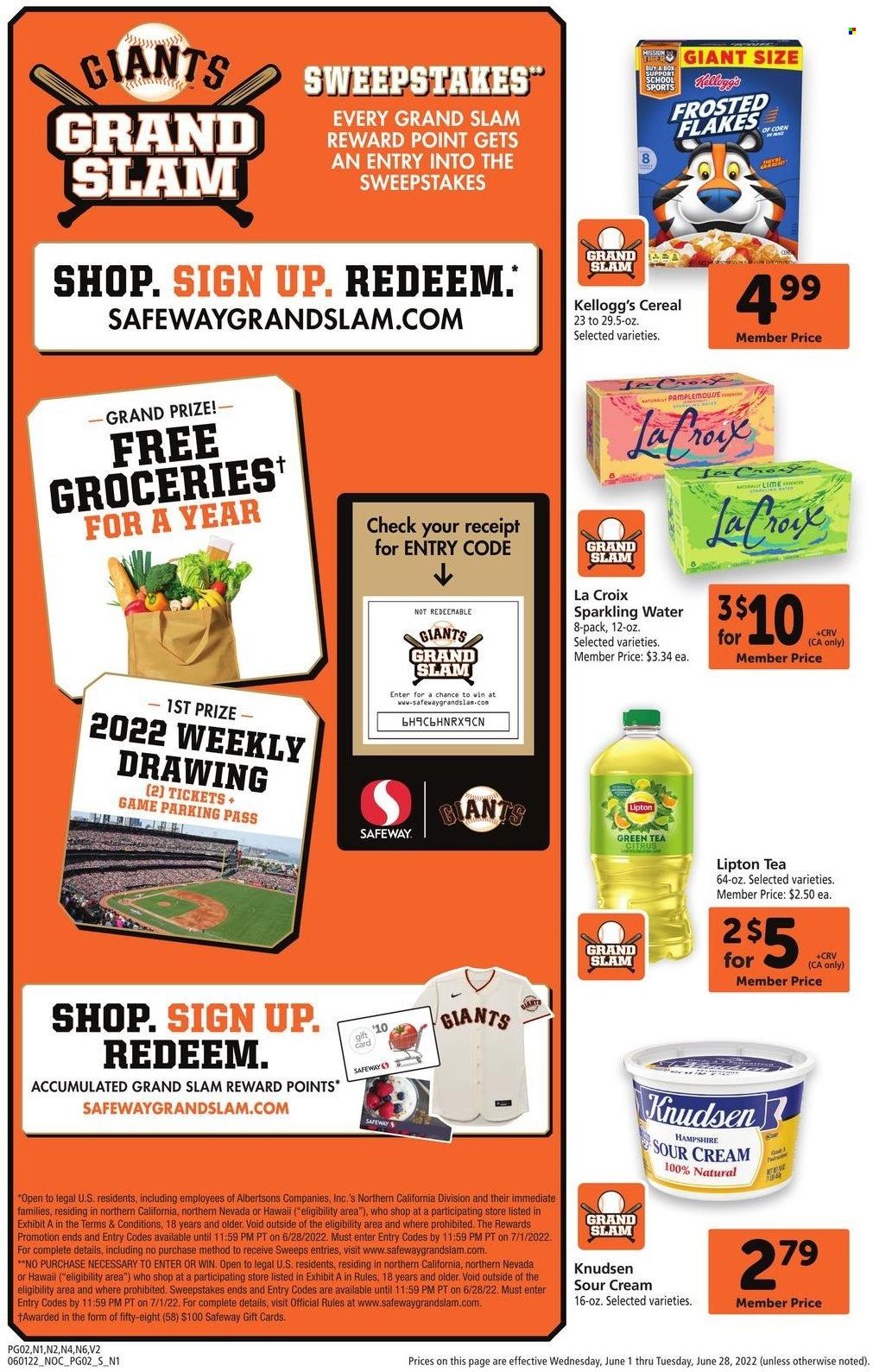 Safeway (CA, HI, OR, WA) Weekly Ad Flyer June 1 to June 8