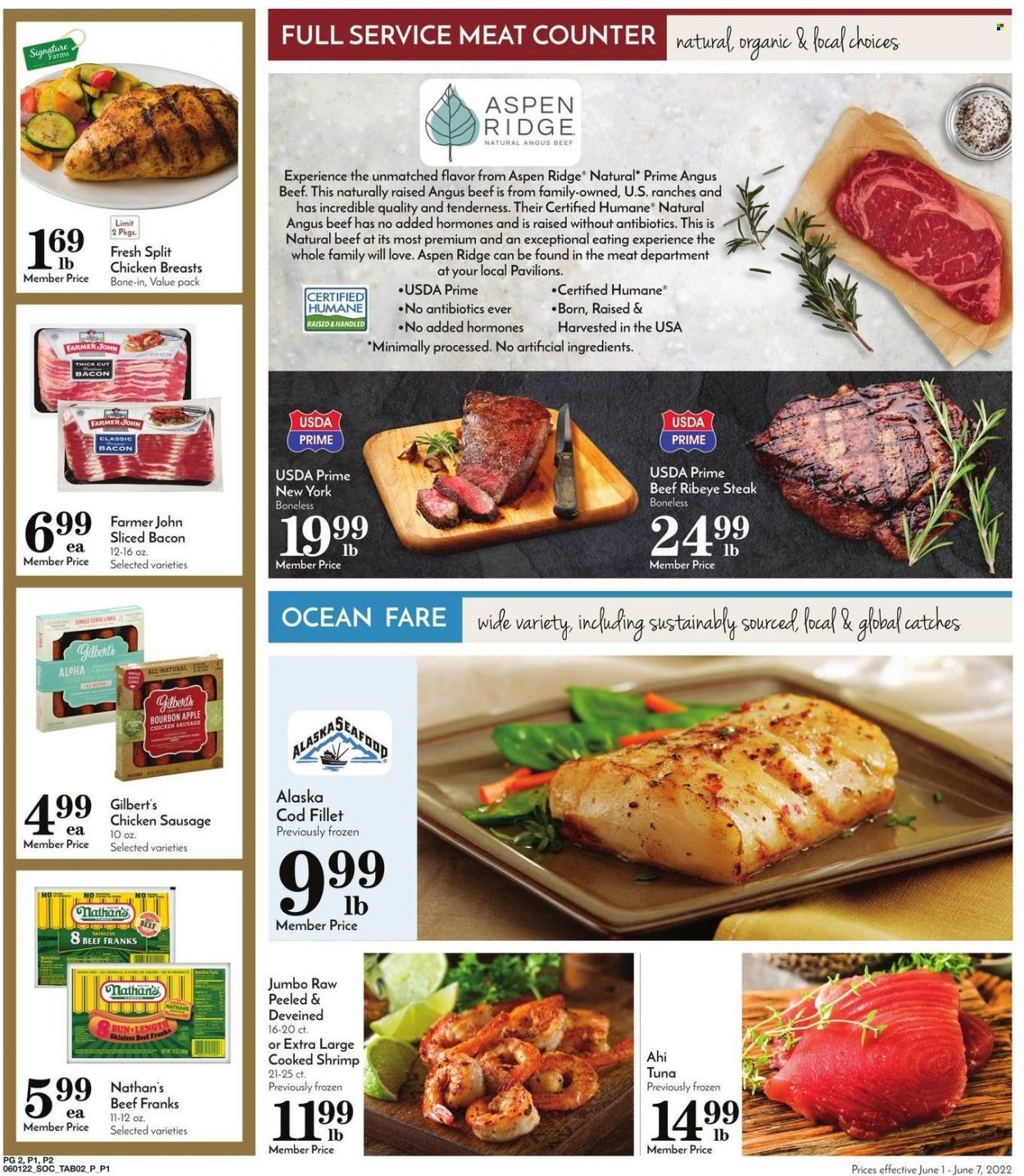 Pavilions (CA) Weekly Ad Flyer June 1 to June 8