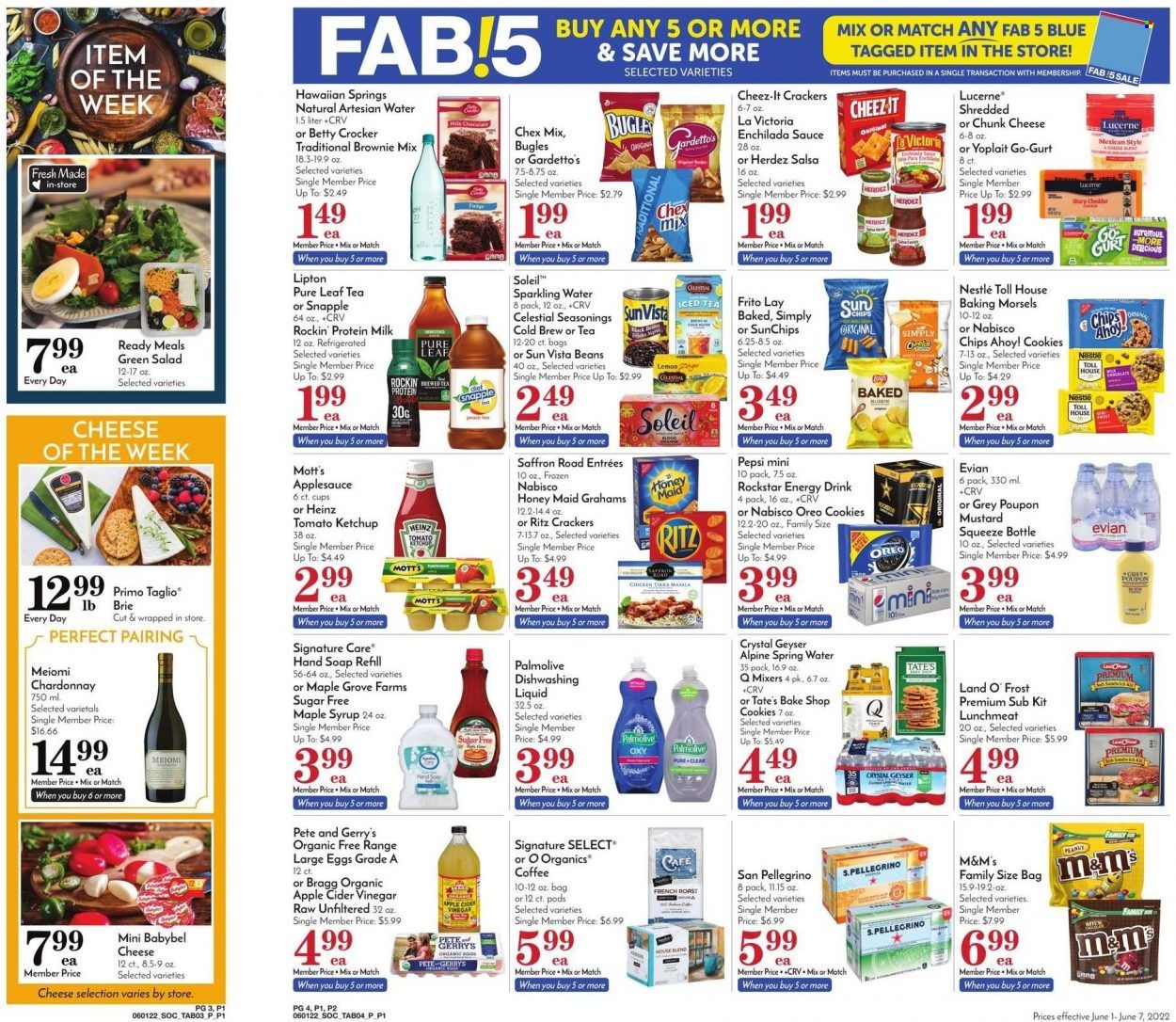 Pavilions (CA) Weekly Ad Flyer June 1 to June 8