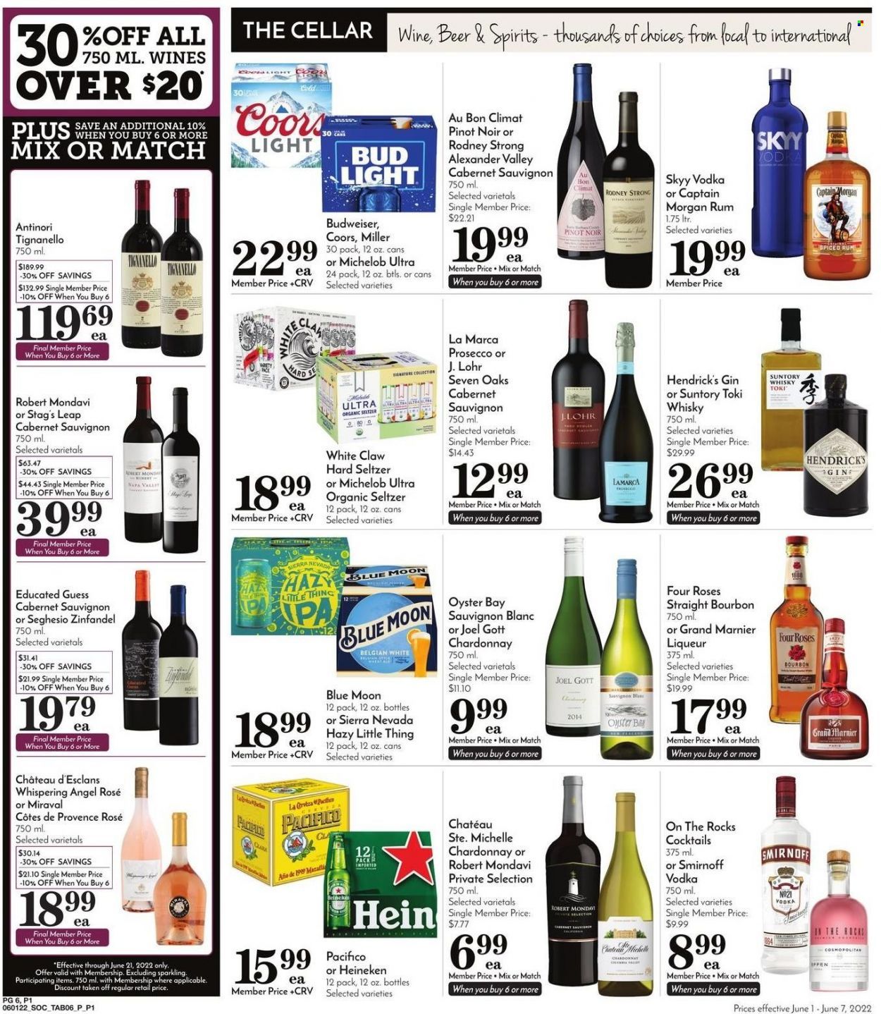 Pavilions (CA) Weekly Ad Flyer June 1 to June 8