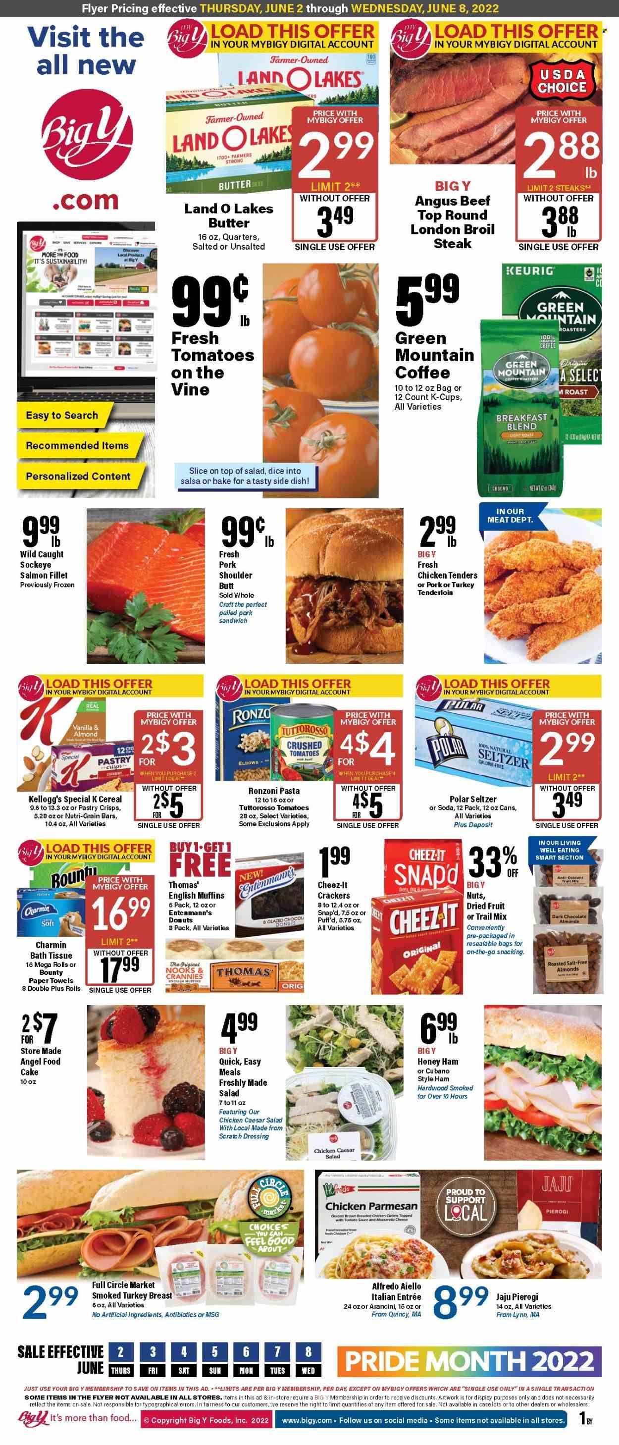 Big Y (MA) Weekly Ad Flyer June 1 to June 8