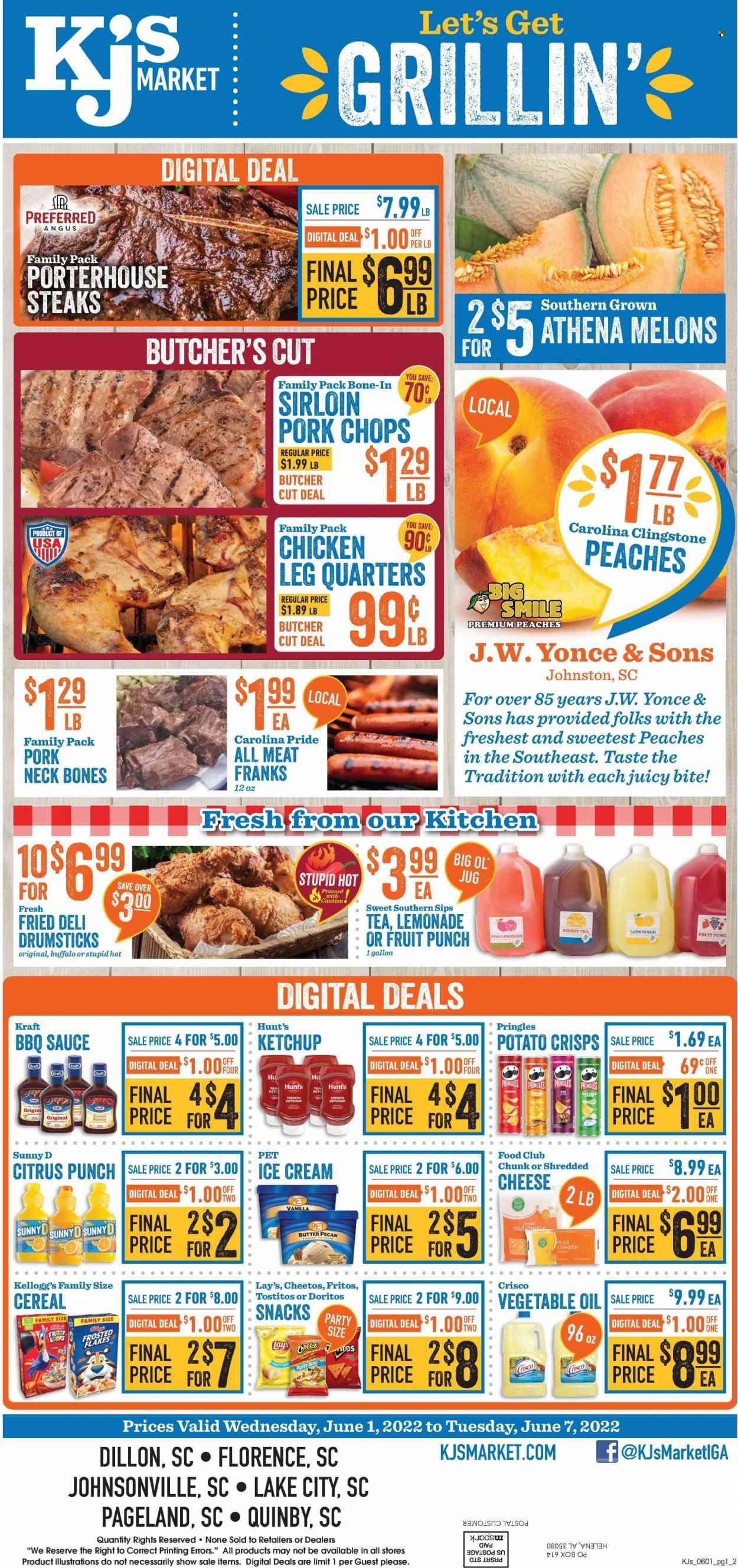 KJ´s Market (GA, SC) Weekly Ad Flyer June 1 to June 8