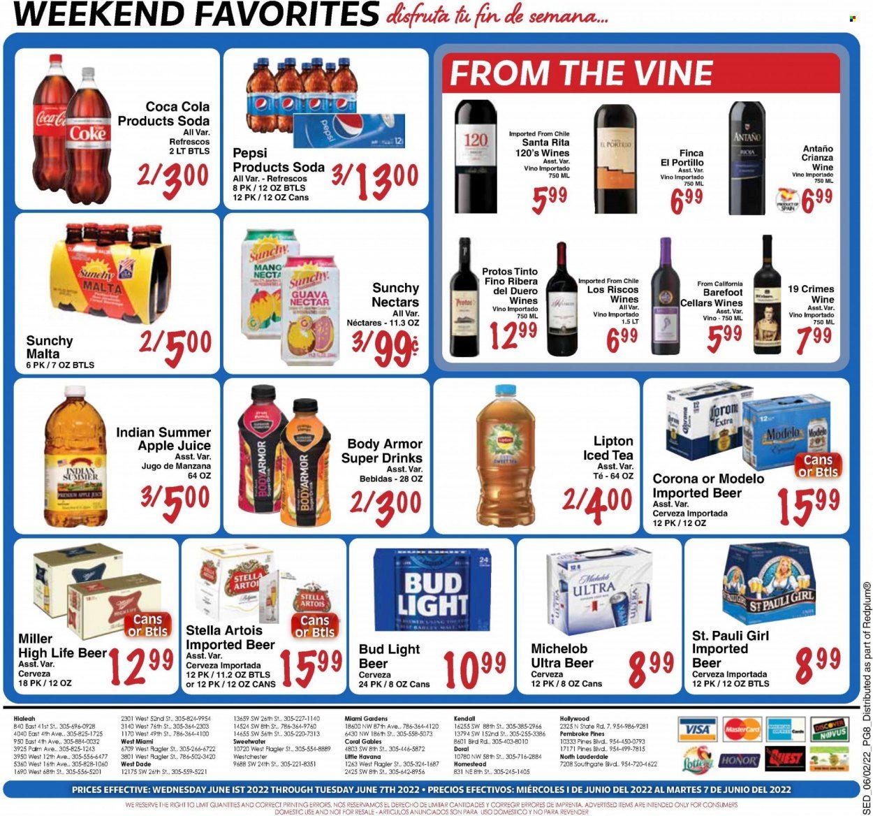 Sedano's (FL) Weekly Ad Flyer June 1 to June 8