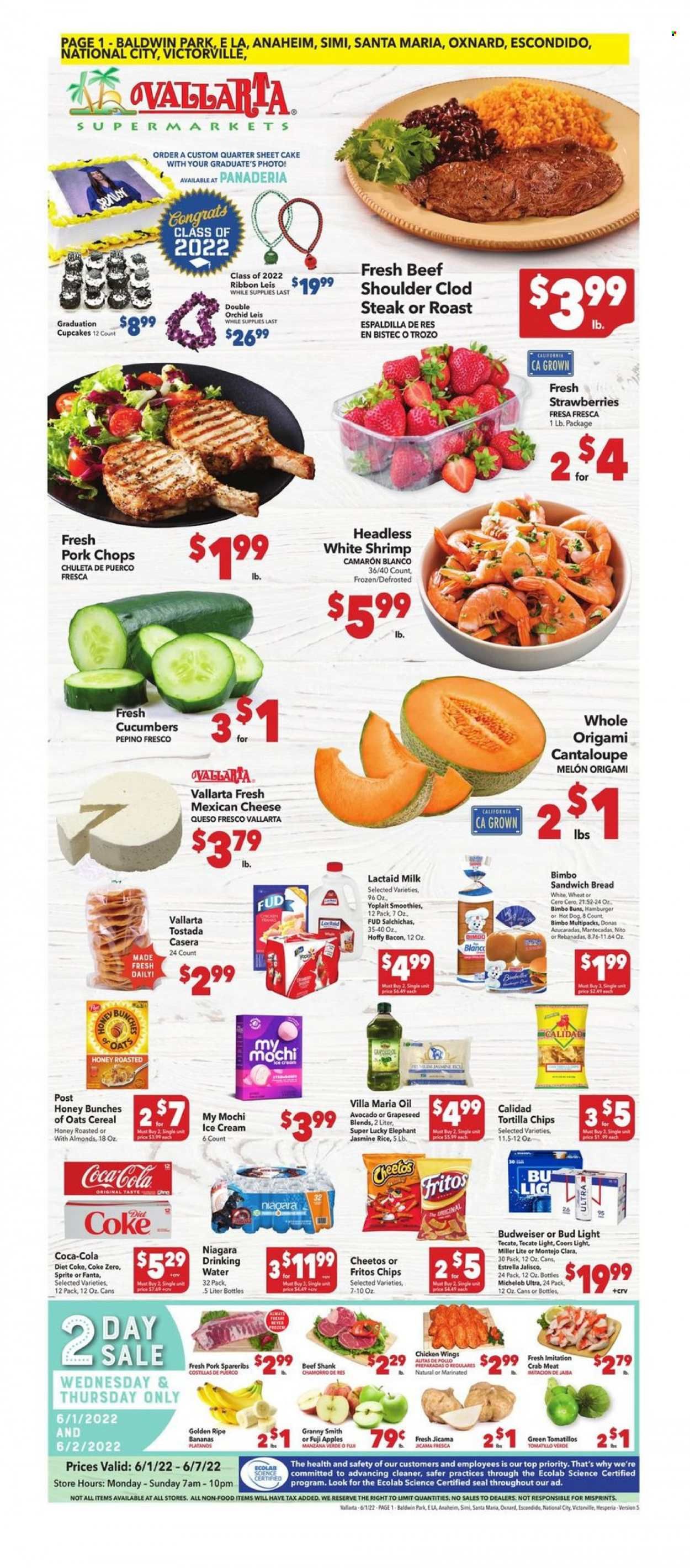 Vallarta (CA) Weekly Ad Flyer June 1 to June 8