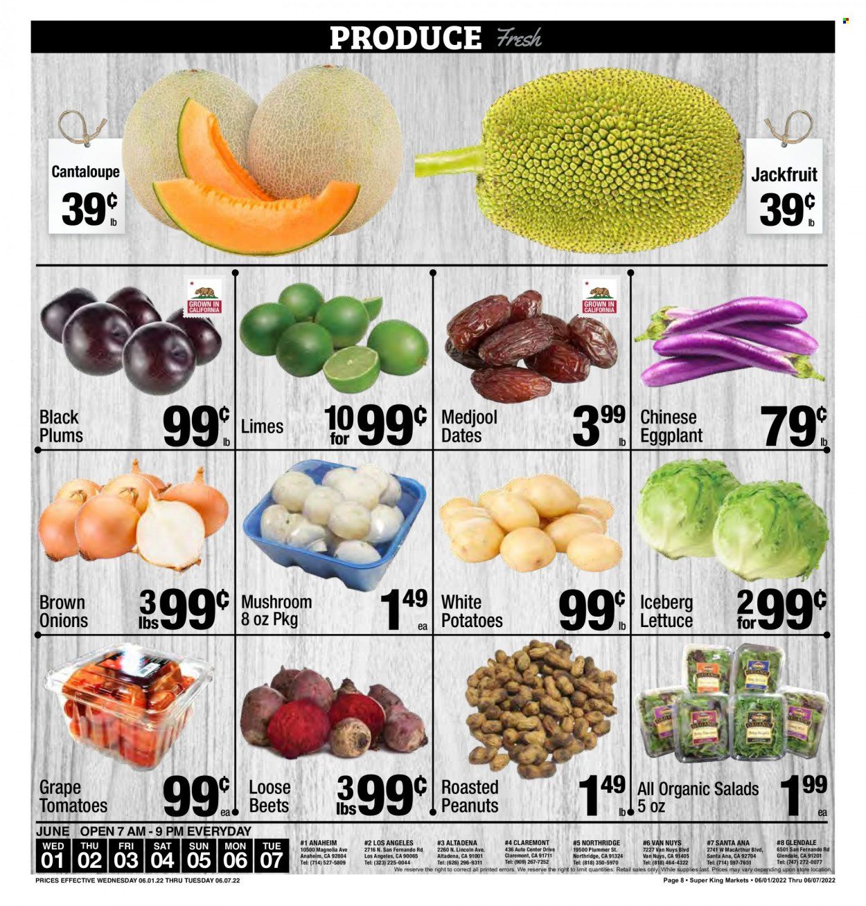 Super King Markets (CA) Weekly Ad Flyer June 1 to June 8