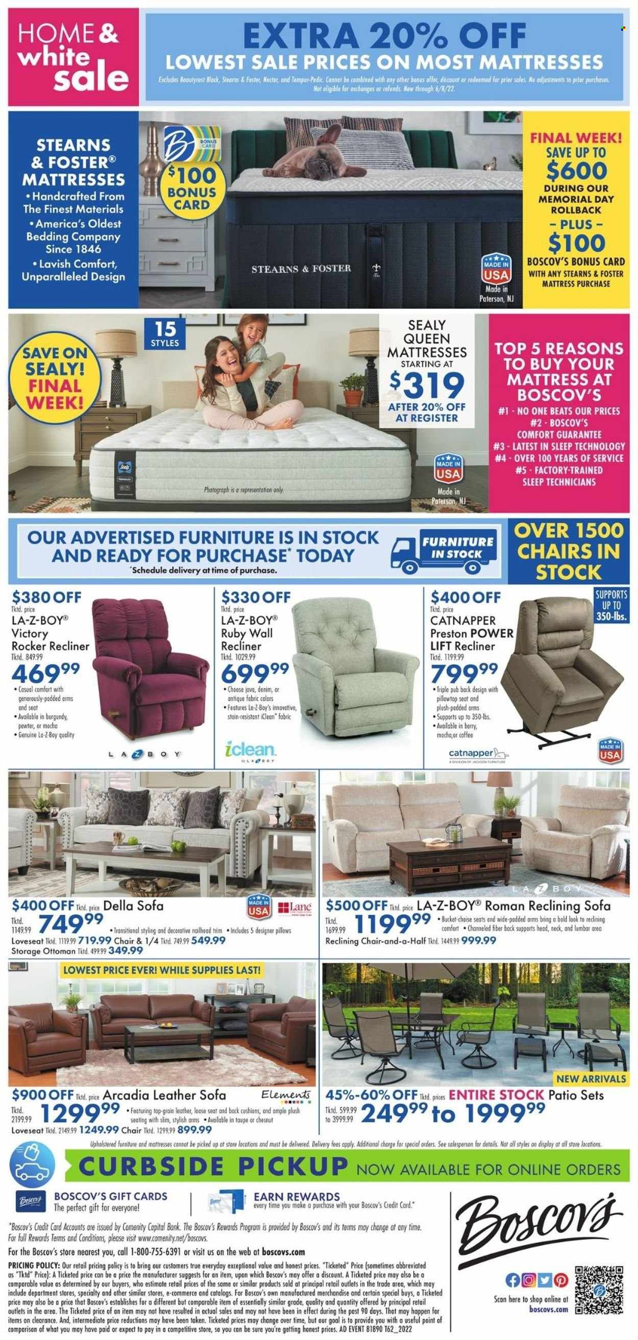 Boscov's (CT, DE, MD, NJ, NY, PA) Weekly Ad Flyer June 2 to June 9