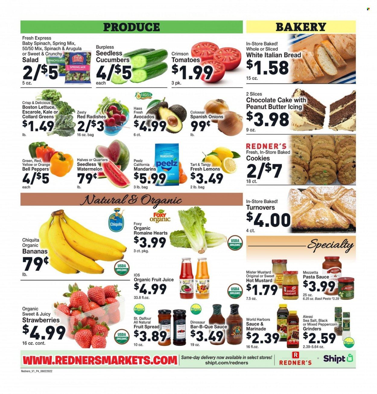 Redner's Markets (DE, MD, PA) Weekly Ad Flyer June 2 to June 9