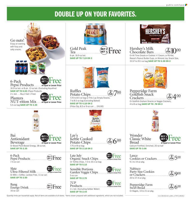 Publix (AL, FL, GA, NC, SC, TN) Weekly Ad Flyer June 2 to June 9
