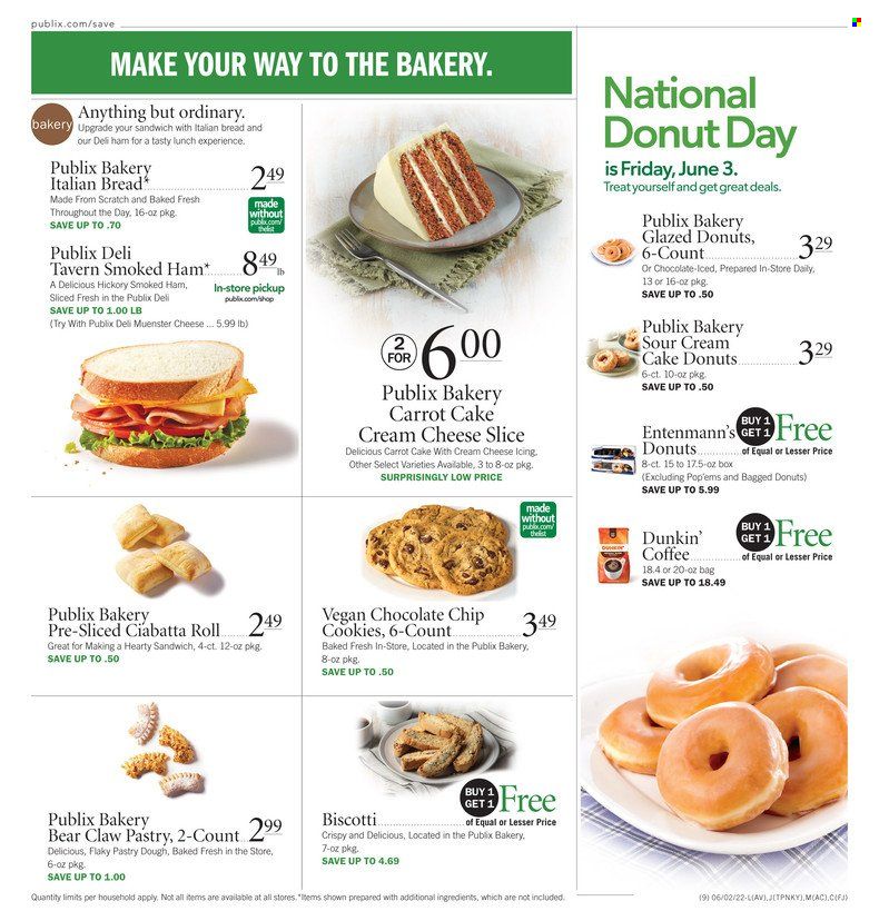 Publix (AL, FL, GA, NC, SC, TN) Weekly Ad Flyer June 2 to June 9